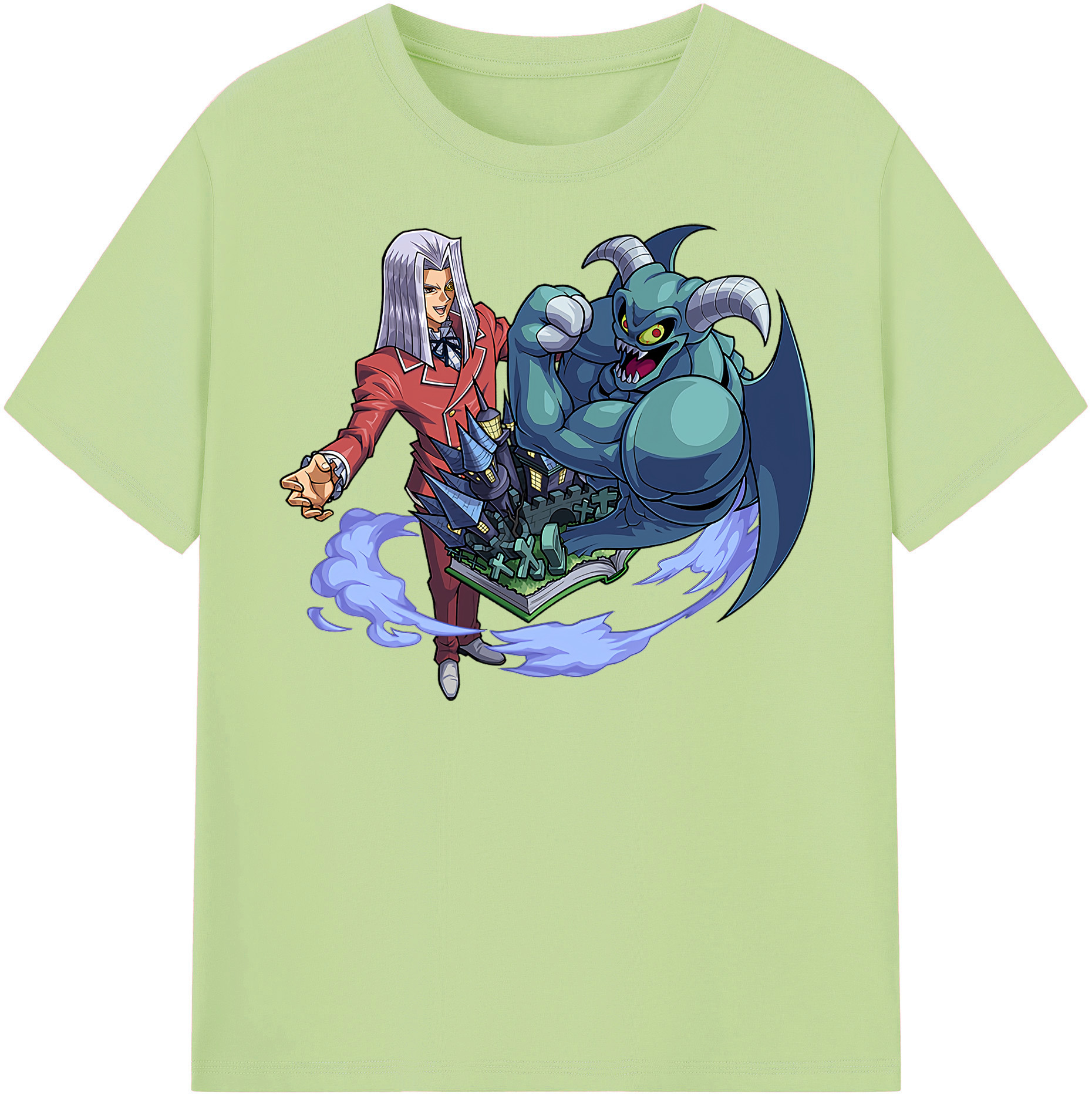 （画像用） 遊☆戯☆王 Yu-Gi-Oh! 綿100％半袖Tシャツ（フロントプリント）
